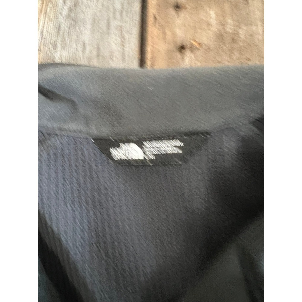 The North Face Womens Full Zip Grid Fleece Jacket Charcoal Gray L/G - Picture 2 of 6